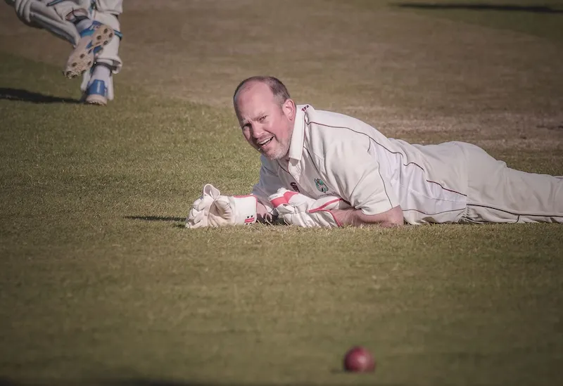 Flying bats and the going away ball at Hampsthwaite