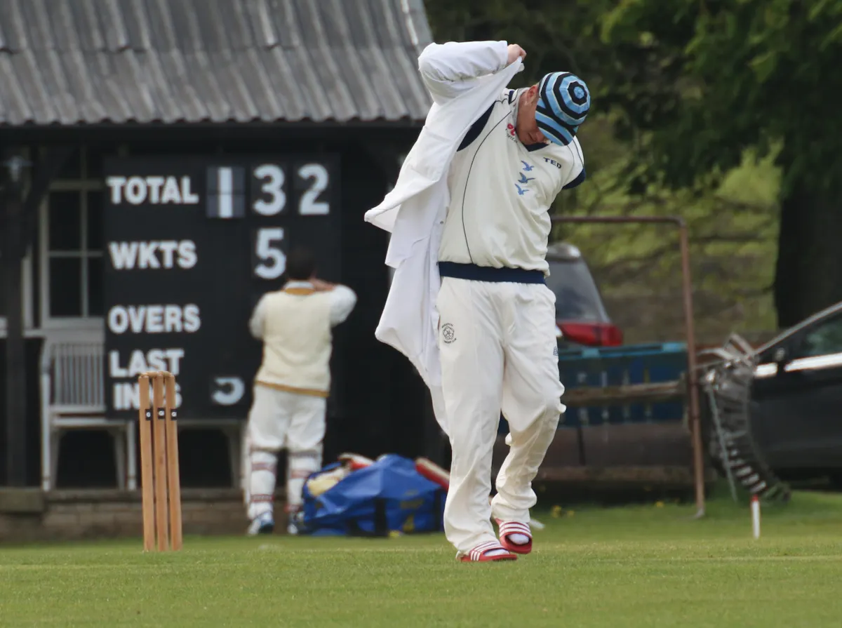 Social cricket at Bolton Abbey with Hawks and Druids