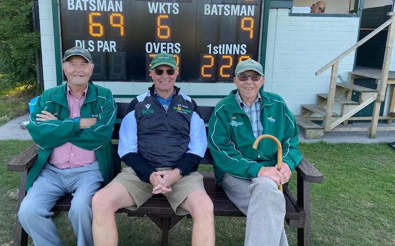 100% British Recycled Plastic furniture for cricket clubs