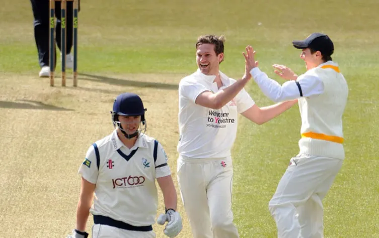 James Lee: Facing Yorkshire County Cricket Club