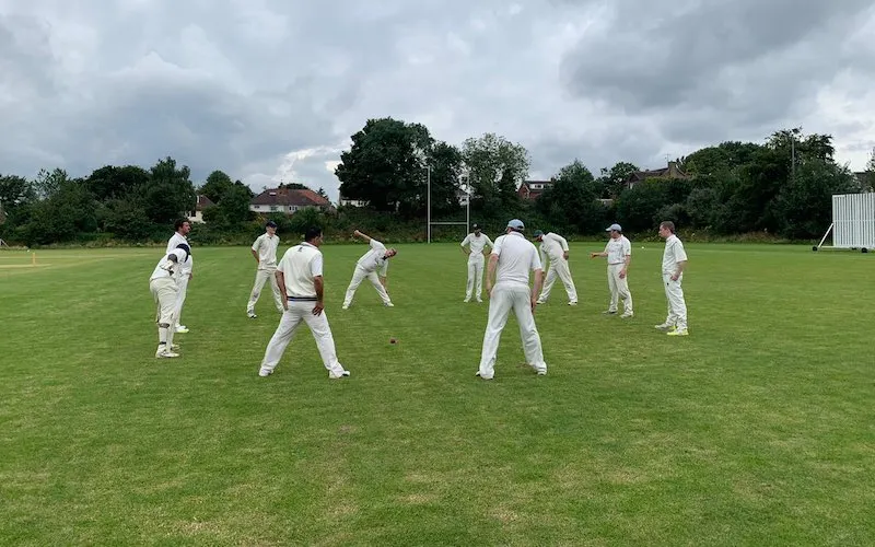 What's it like playing club cricket in public parks?