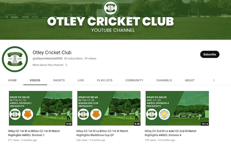 Dozens of Yorkshire's cricket clubs turn to FrogBox live streaming
