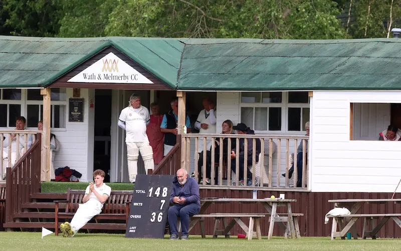 Relocated pavilion and home baking at Wath & Melmerby