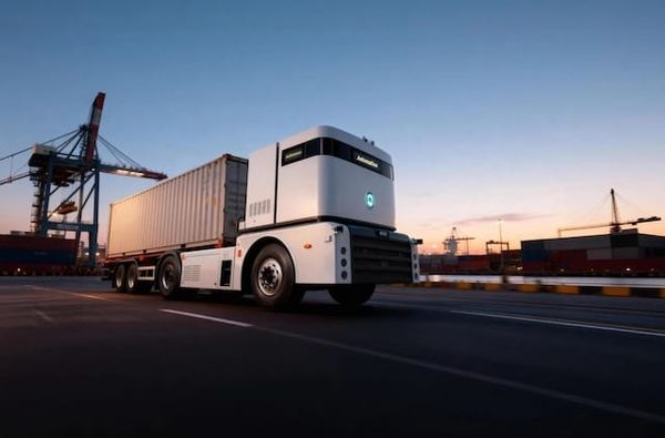 Westwell driverless truck - image via Westwell