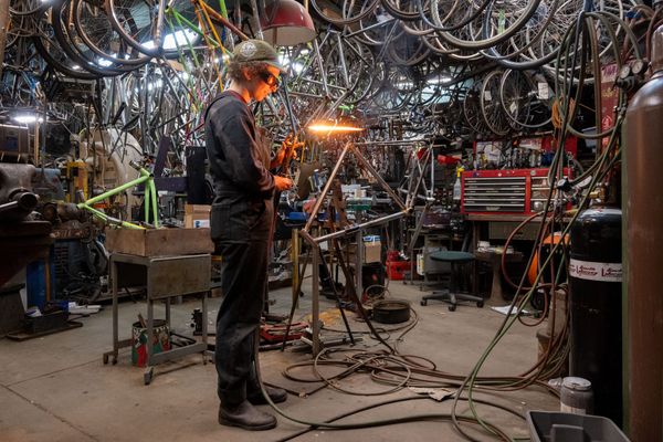 Simona's Handmade Bike for Touring & Randonnuering