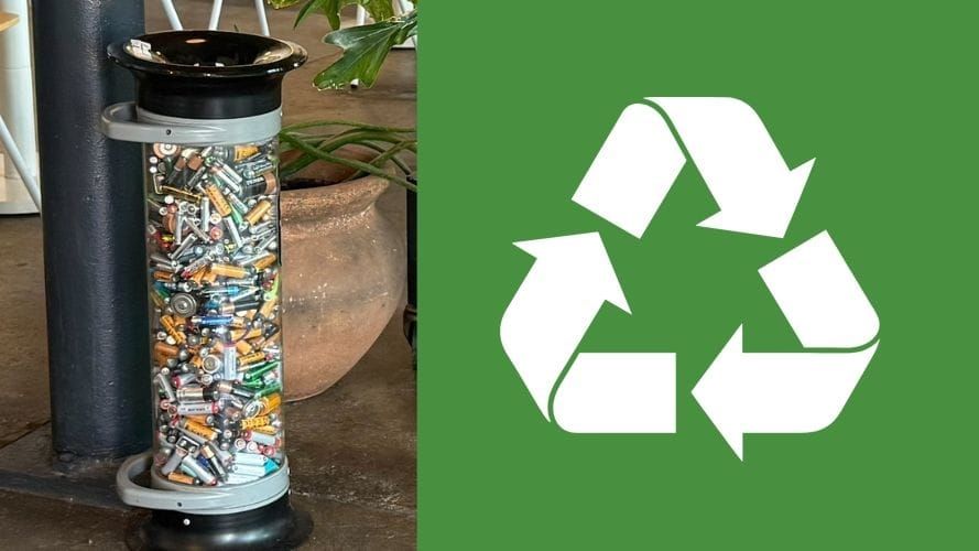 Recycling batteries is as simple as stopping in for a latte