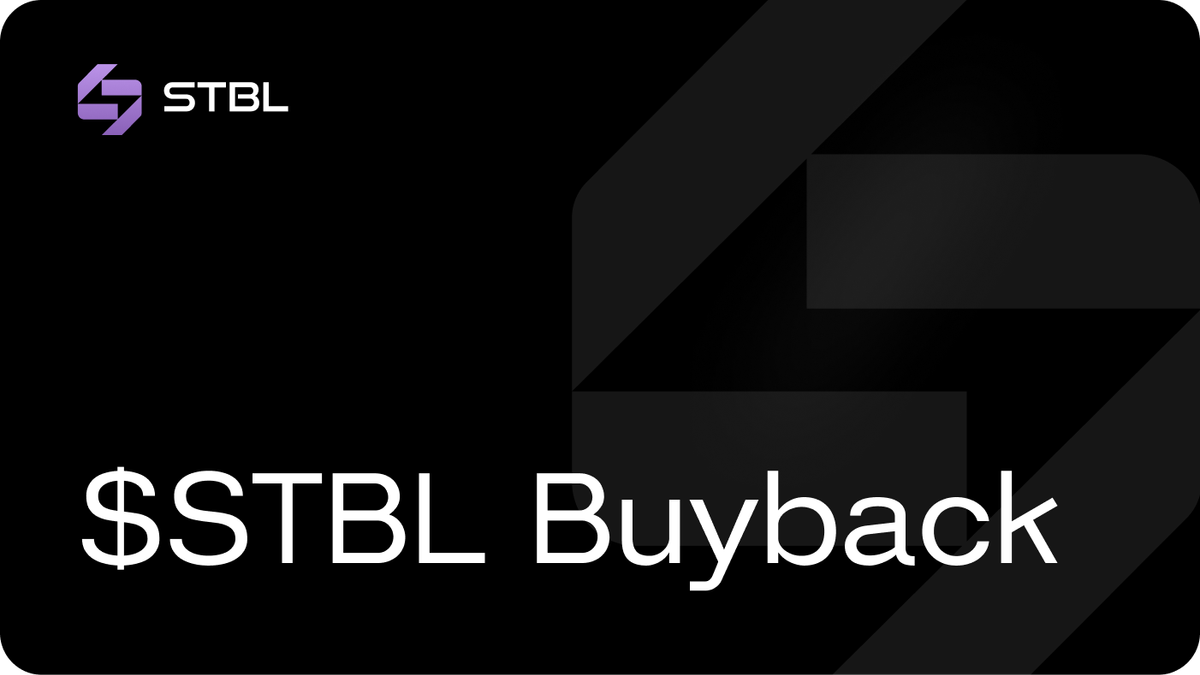 STBL Strategic Initiative: Commencement of $STBL Buyback