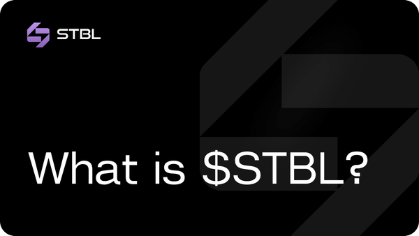 What is $STBL? The Governance & Value Engine of Stablecoin 2.0