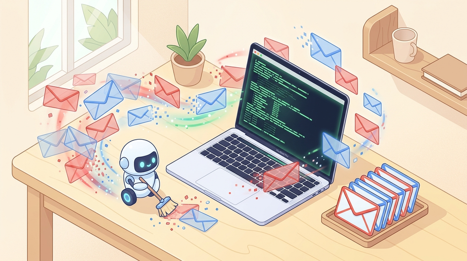 用 gws CLI + Claude Code 清理 13 年沒整理的 Gmail：完整操作教學