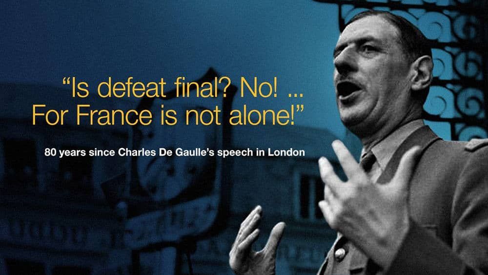 Charles de Gaulle's Appeal of 18 June