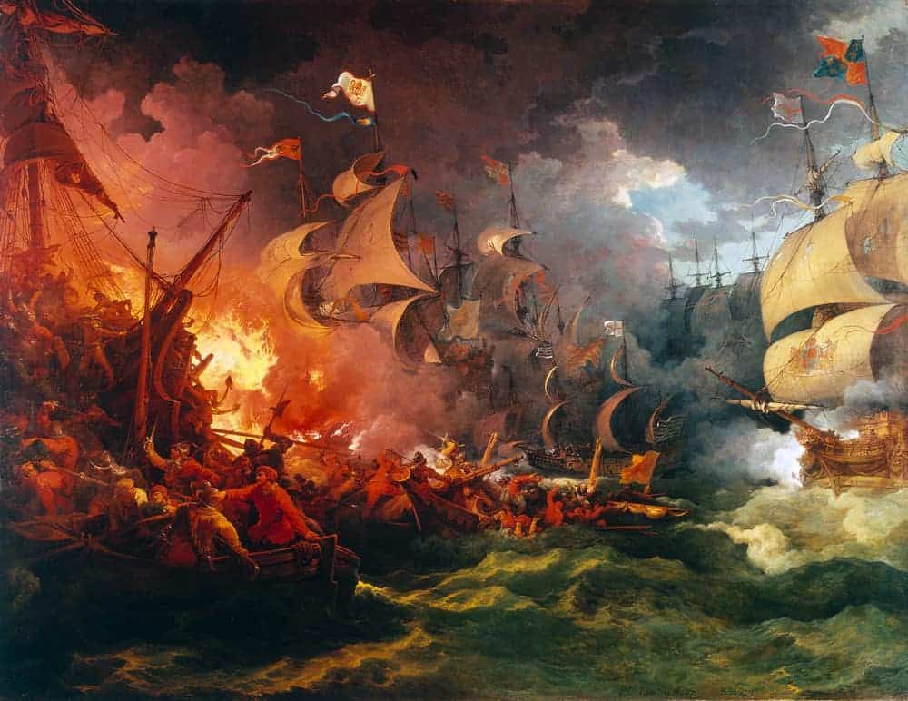 Defeat of the Spanish Armada