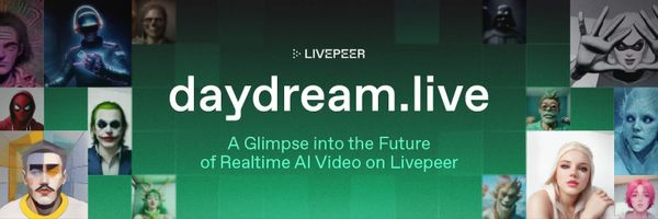 Daydream.live: A Glimpse into the Future of Realtime AI Video on Livepeer