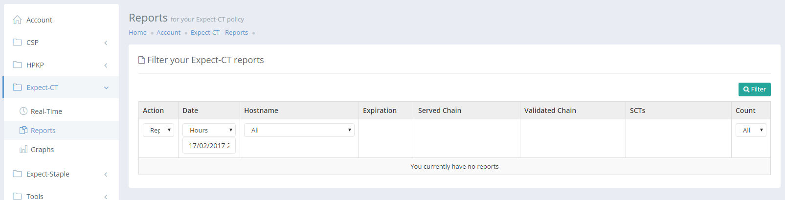 expect ct reports