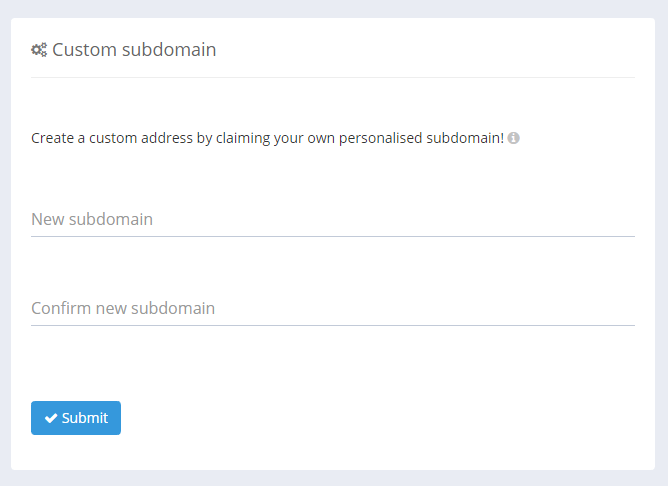 custom-subdomain