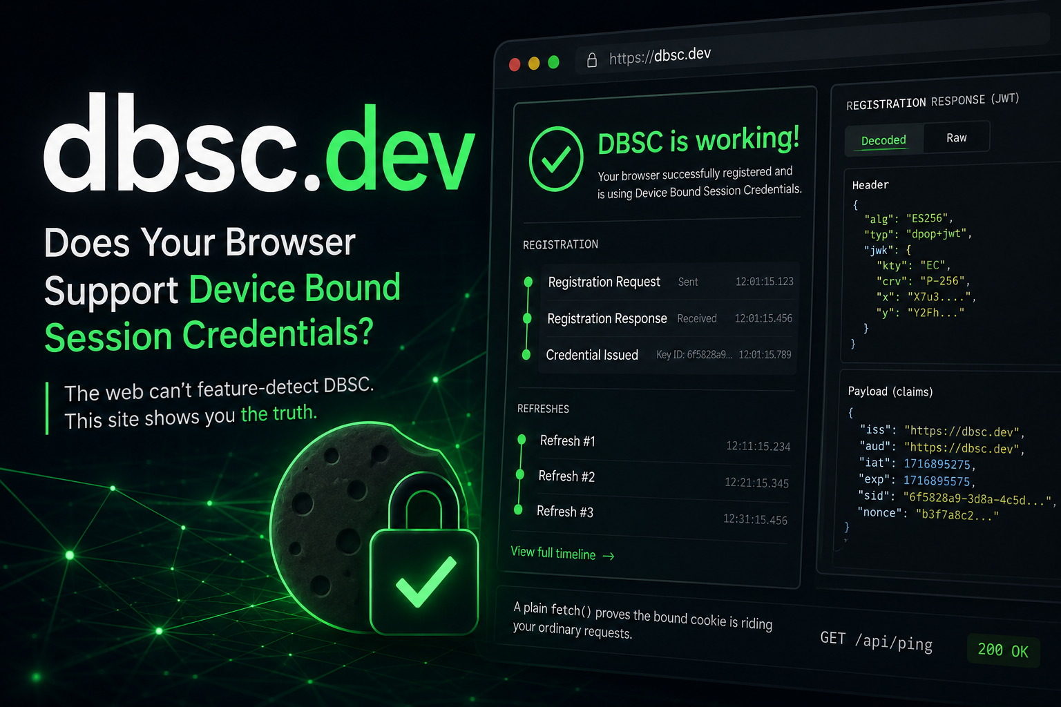 Introducing dbsc.dev: Does Your Browser Support DBSC?