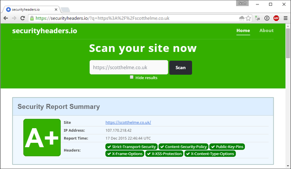 Launching the new version of securityheaders.io