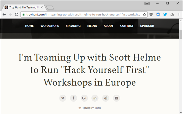 Delivering Hack Yourself First and finding real issues whilst training