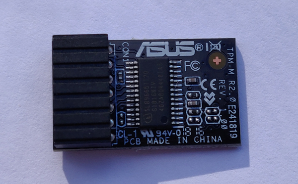 Upgrading my PC with a TPM