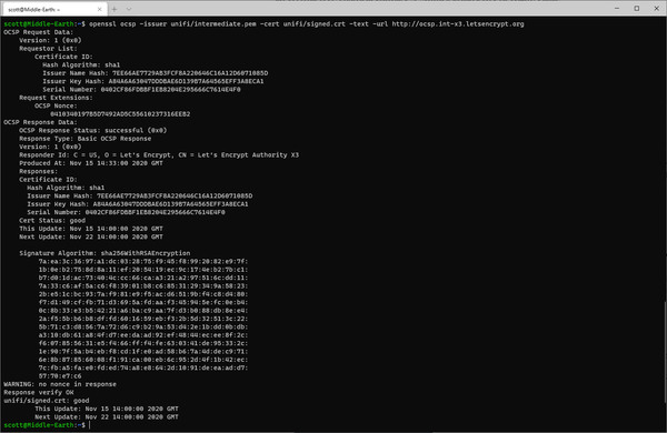 Déjà vu - macOS hits OCSP hurdles