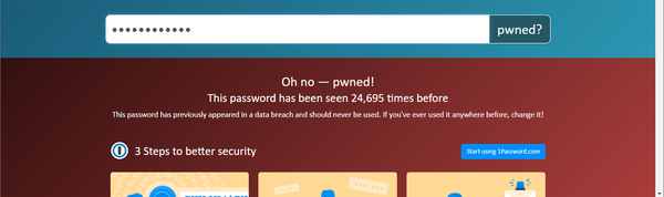 Sketchy Pwned Passwords