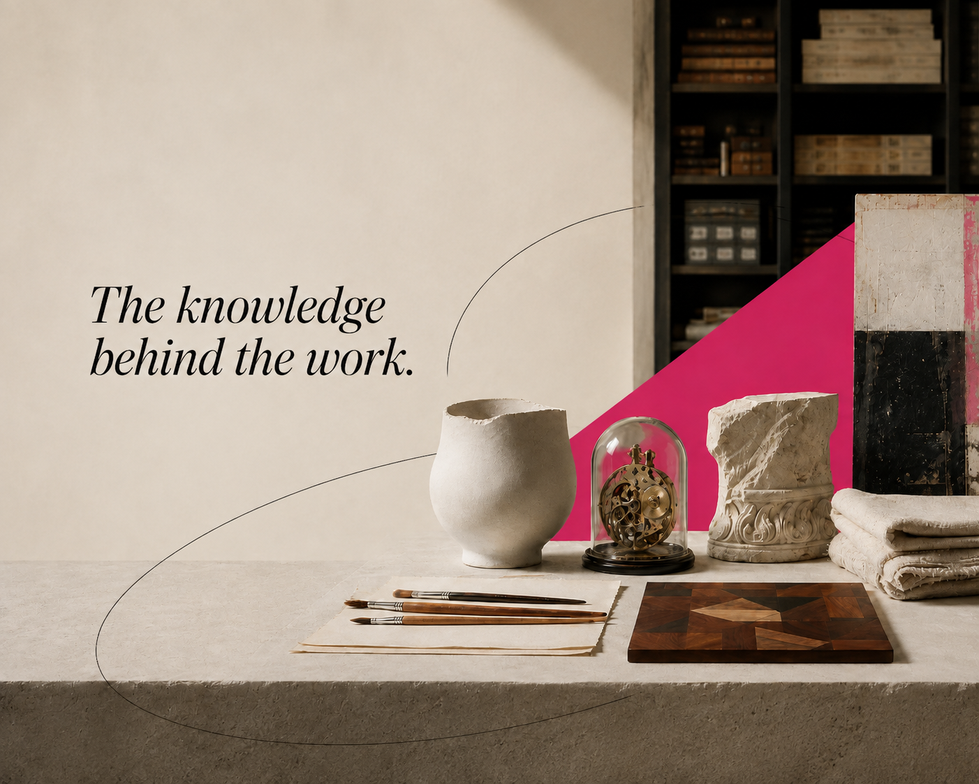 The knowledge behind the work — Atelia Artist Archive