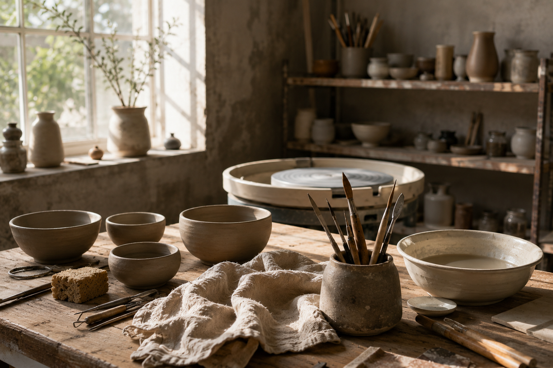 Inside the Studio of Clara Mendez