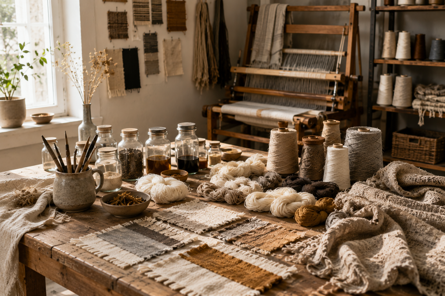 A Morning in a Textile Atelier