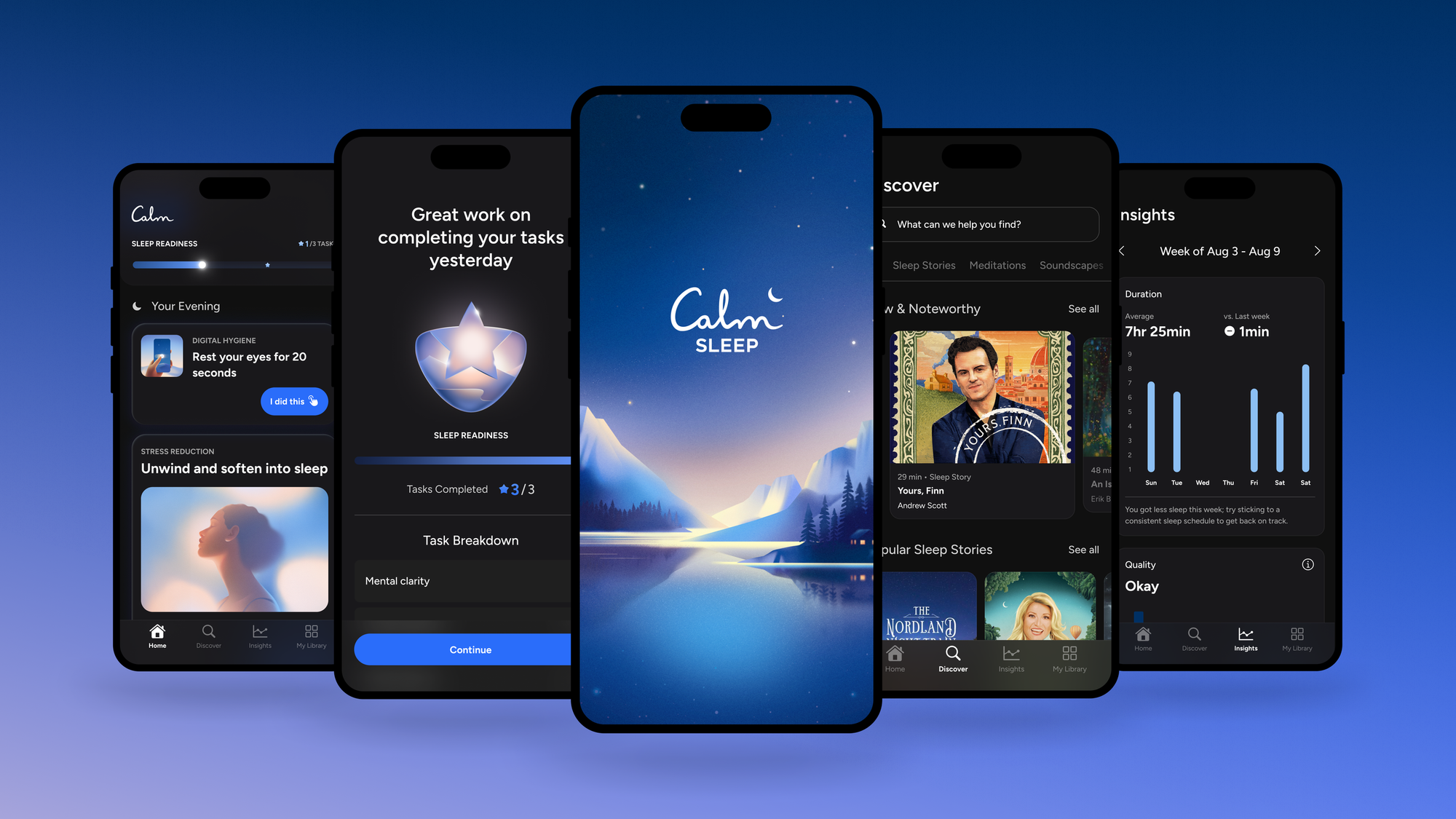 Calm: App For Nightime Anxiety