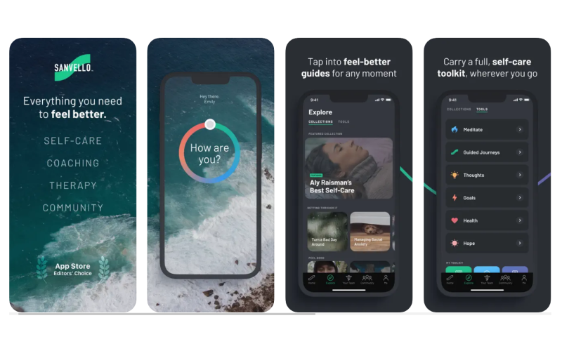 Sanvello — Best for Tracking Patterns