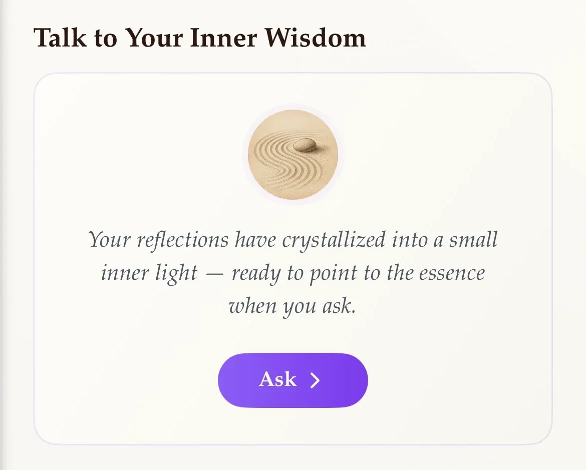 Life Note Inner Wisdom feature