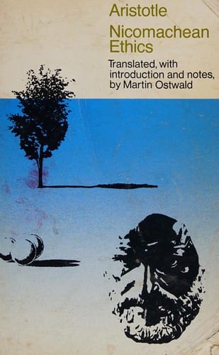 Nicomachean Ethics by Aristotle — book cover