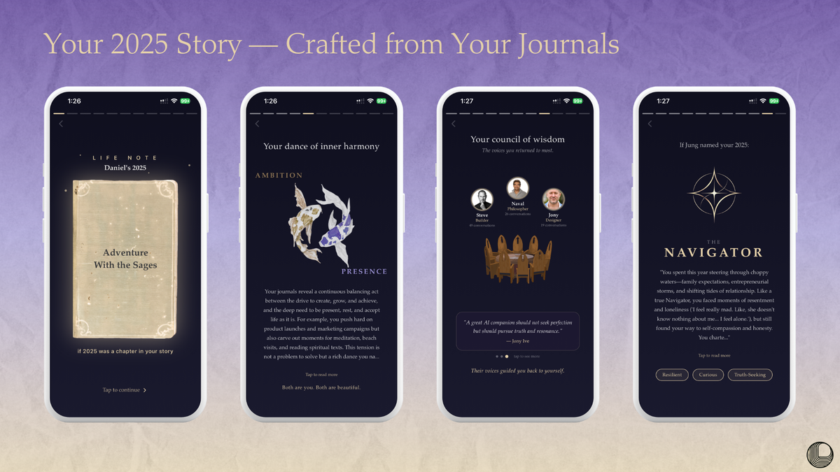 It’s here: Your 2026 Story —Crafted from Your Journals