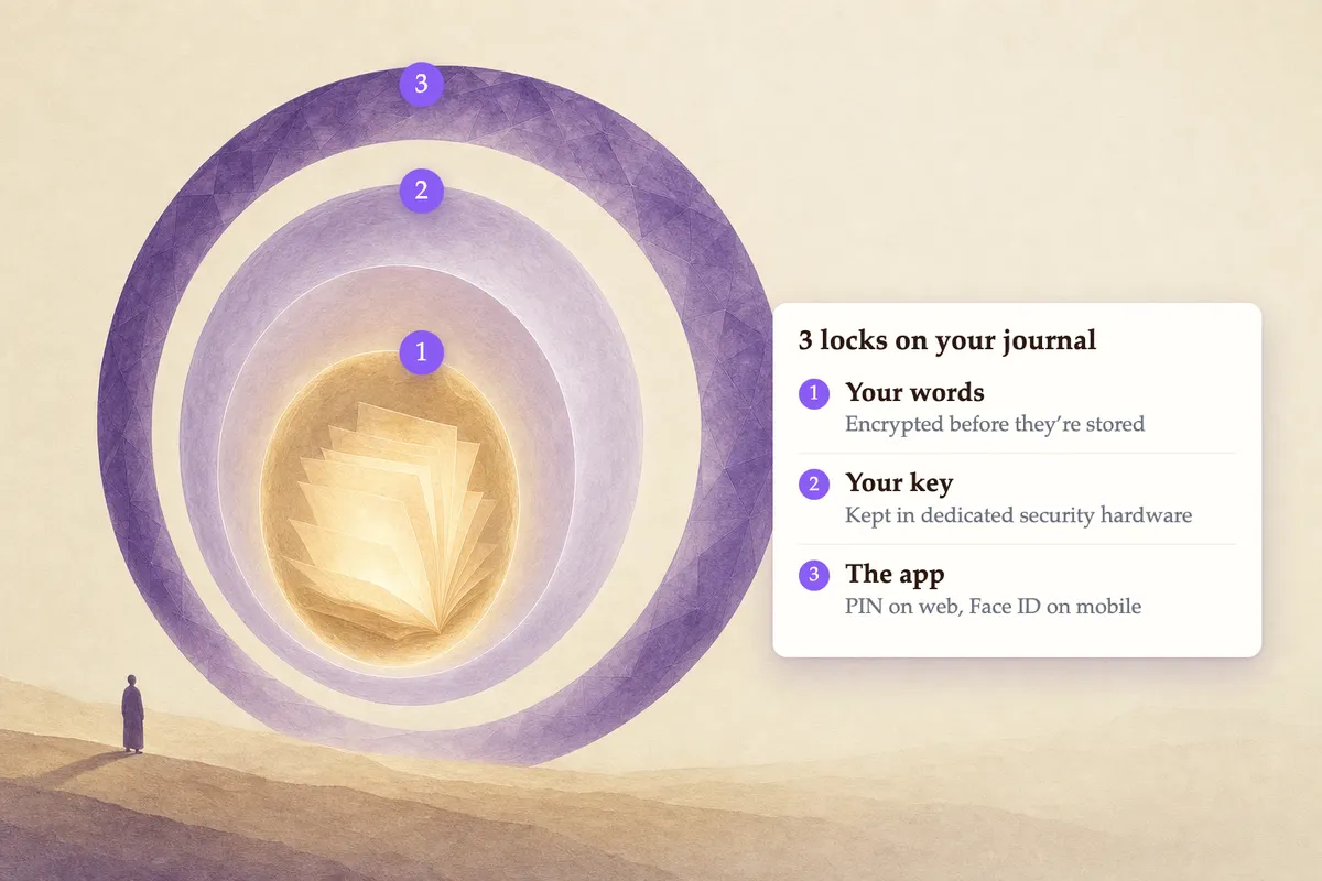 We rebuilt the locks on your journal