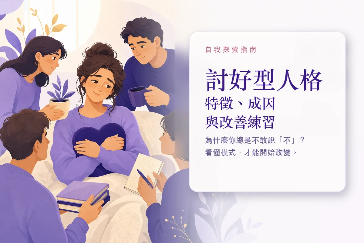 討好型人格是什麼？特徵、成因與 5 個改善練習