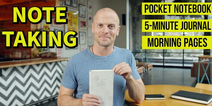 Journaling Prompts For Mental Health By Tim Ferriss