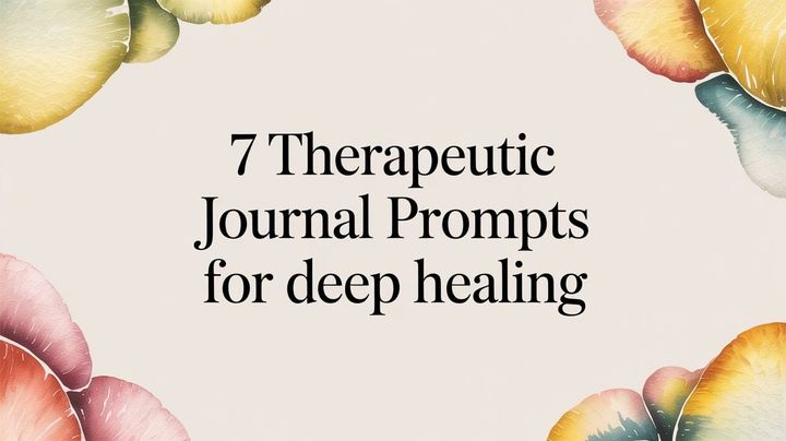 therapeutic journal prompts 