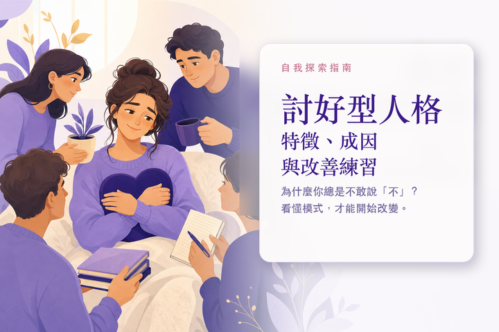 討好型人格是什麼？特徵、成因與改善 — 朋友互相關懷的溫暖插畫
