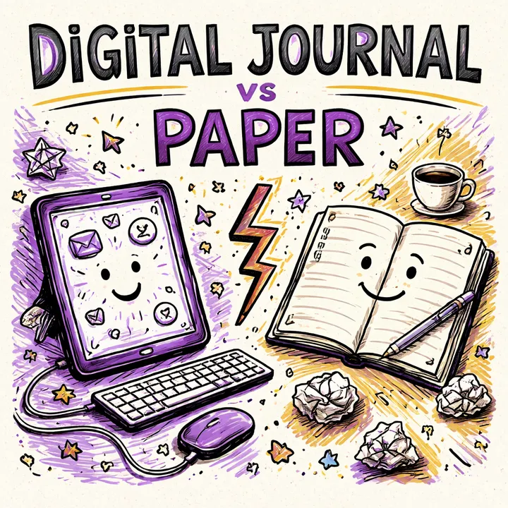 Digital Journal vs Paper