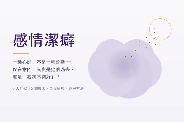 感情潔癖：重疊的過去與一個拒絕重疊的輪廓