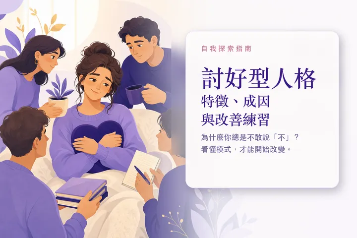討好型人格是什麼？特徵、成因與改善 — 朋友互相關懷的溫暖插畫