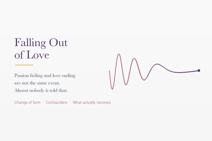 Falling Out of Love: What It Actually Means