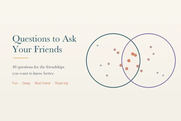 Two overlapping circles with small dots gathering in the shared middle