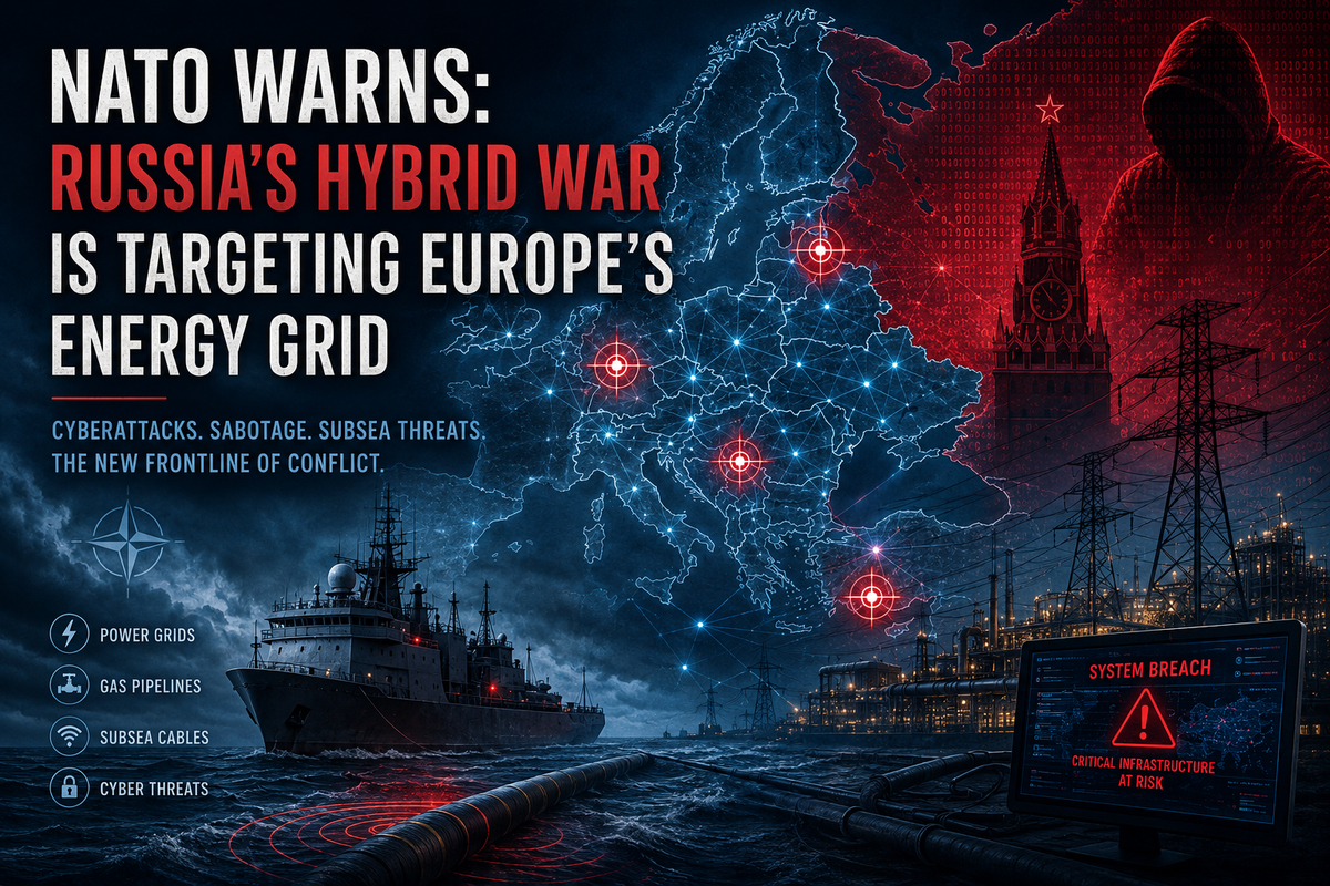 NATO, Russia’s Grey War, and the Growing Cybersecurity Battle Over Europe’s Energy Infrastructure