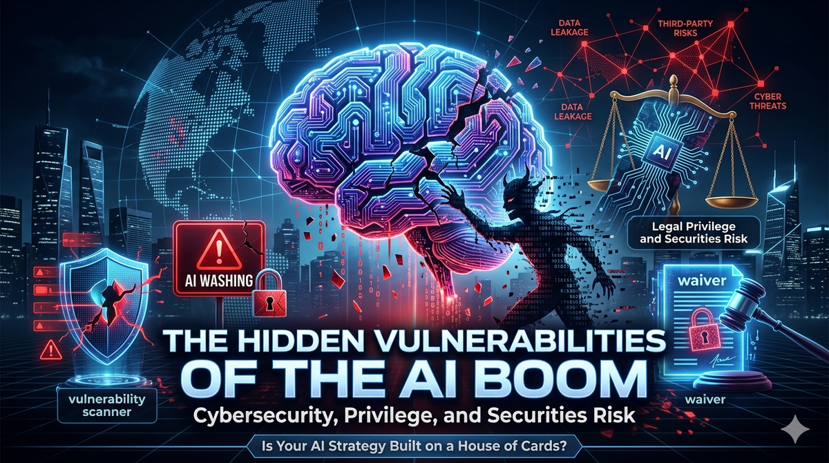 AI in Securities Litigation: AI Washing, SOX Compliance, Privilege Pitfalls, and Emerging Cybersecurity Risks
