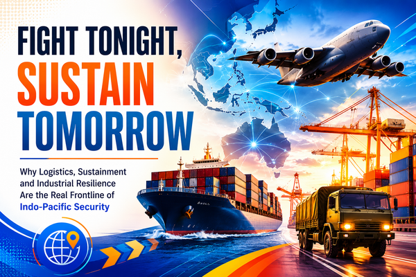 “Fight Tonight” in the Pacific: Why Logistics, Sustainment, and Industrial Resilience Are Becoming the Real Frontline of Indo-Pacific Security