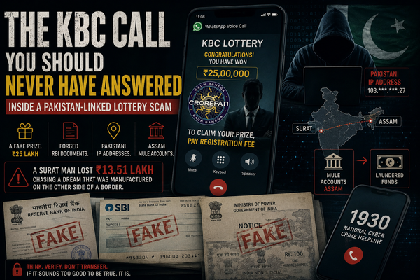 The KBC Call You Should Never Have Answered: Inside a Pakistan-Linked Lottery Scam
