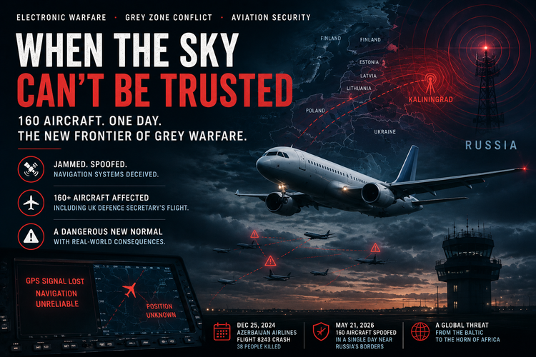 RUSSIA'S INVISIBLE WEAPON IS TARGETING EUROPEAN SKIES