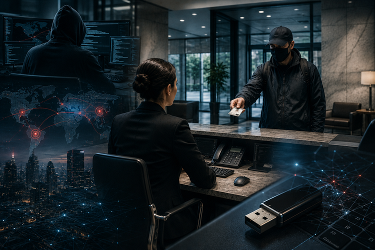 The Receptionist Is Your Last Line of Defense: Silent Ransom Group and the Return of Physical Intrusion