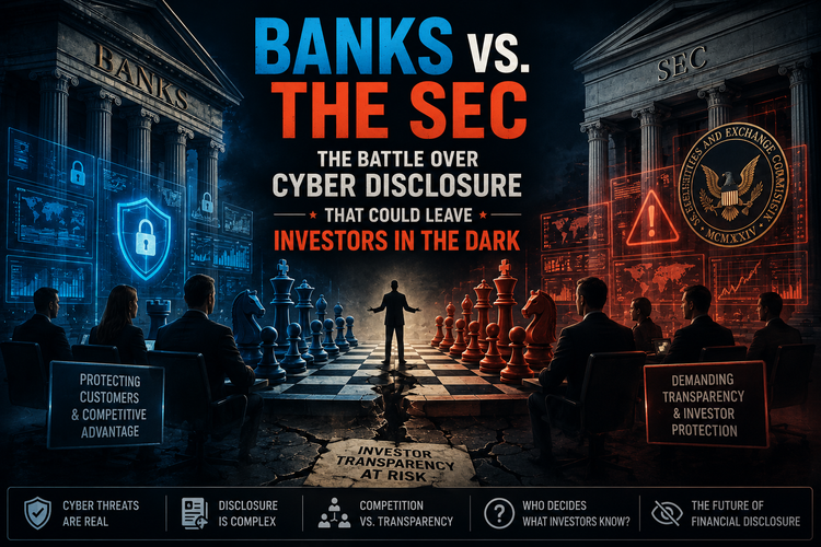 Banks vs. the SEC: The Battle Over Cyber Disclosure That Could Leave Investors in the Dark