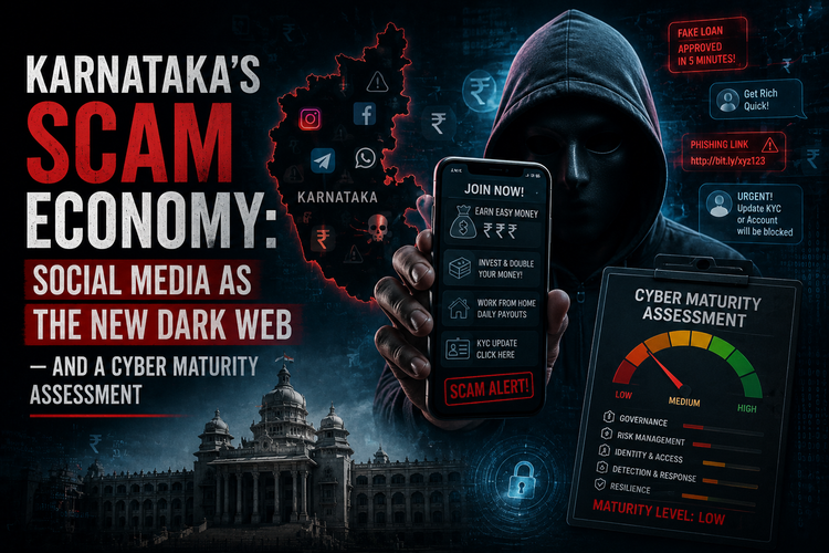 Karnataka's Scam Economy: Social Media as the New Dark Web — and a Cyber Maturity Assessment